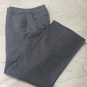 J.Crew Grey stretch wool suiting pants “Favorite Fit” size 2